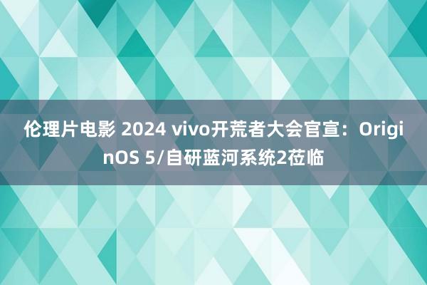 伦理片电影 2024 vivo开荒者大会官宣：OriginOS 5/自研蓝河系统2莅临