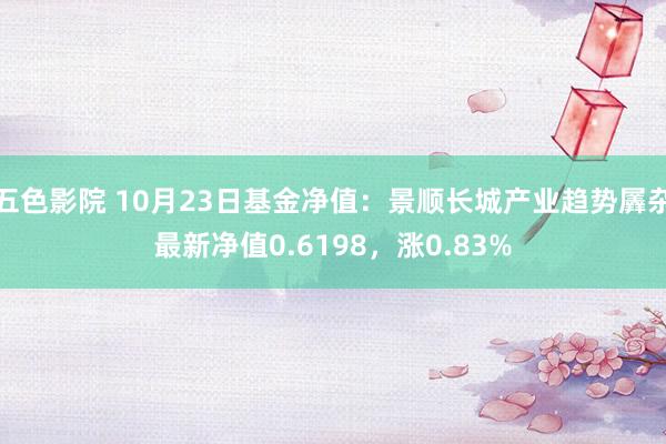 五色影院 10月23日基金净值：景顺长城产业趋势羼杂最新净值0.6198，涨0.83%