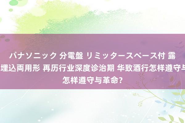 パナソニック 分電盤 リミッタースペース付 露出・半埋込両用形 再历行业深度诊治期 华致酒行怎样遵守与革命？