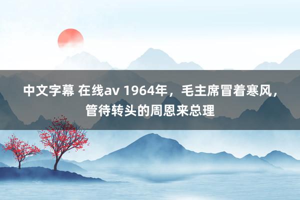 中文字幕 在线av 1964年，毛主席冒着寒风，管待转头的周恩来总理