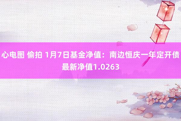 心电图 偷拍 1月7日基金净值：南边恒庆一年定开债最新净值1.0263